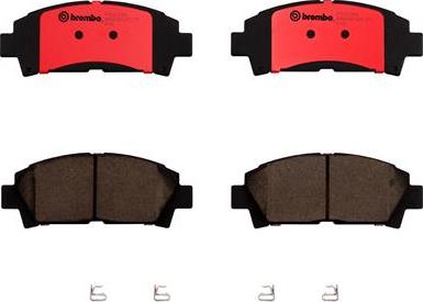 Brembo P83028N - Bremsbelagsatz, Scheibenbremse alexcarstop-ersatzteile.com