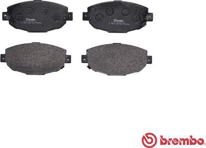 Brembo P 83 104 - Bremsbelagsatz, Scheibenbremse alexcarstop-ersatzteile.com