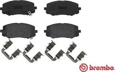 Brembo P 30 045 - Bremsbelagsatz, Scheibenbremse alexcarstop-ersatzteile.com