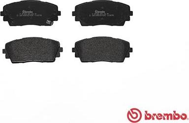 Brembo P 30 053 - Bremsbelagsatz, Scheibenbremse alexcarstop-ersatzteile.com