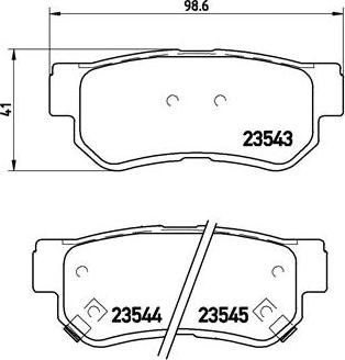 Brembo P 30 014 - Bremsbelagsatz, Scheibenbremse alexcarstop-ersatzteile.com