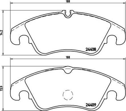 FTE 9001901 - Bremsbelagsatz, Scheibenbremse alexcarstop-ersatzteile.com