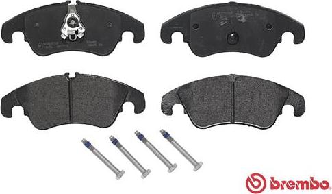 Brembo P 24 074 - Bremsbelagsatz, Scheibenbremse alexcarstop-ersatzteile.com