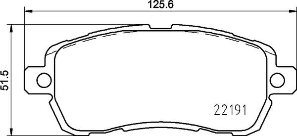 Brembo P 24 203 - Bremsbelagsatz, Scheibenbremse alexcarstop-ersatzteile.com