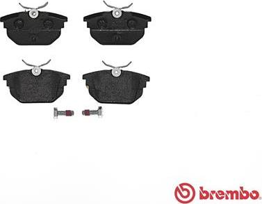 Brembo P 23 026 - Bremsbelagsatz, Scheibenbremse alexcarstop-ersatzteile.com