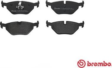 Brembo P 71 006 - Bremsbelagsatz, Scheibenbremse alexcarstop-ersatzteile.com