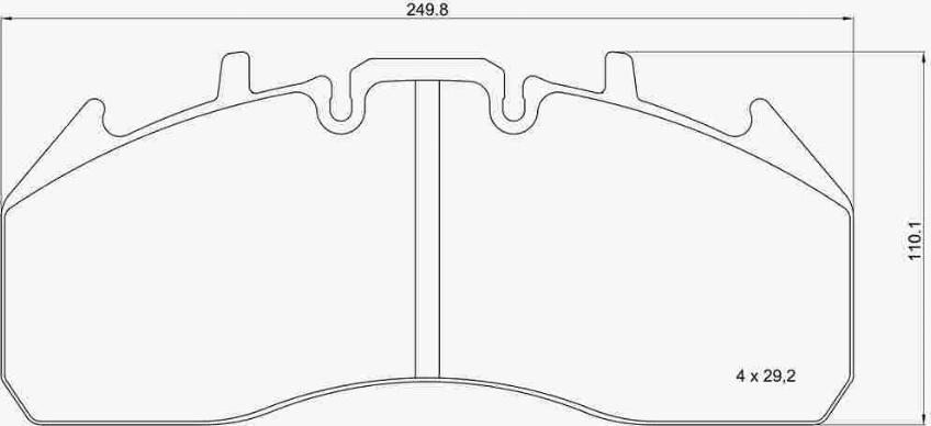 Brembo P B7 103 - Bremsbelagsatz, Scheibenbremse alexcarstop-ersatzteile.com