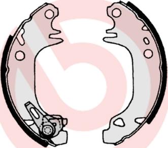 Brembo S 61 513 - Bremsbackensatz alexcarstop-ersatzteile.com