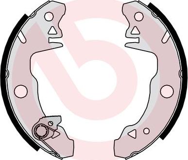 Brembo S 68 509 - Bremsbackensatz alexcarstop-ersatzteile.com