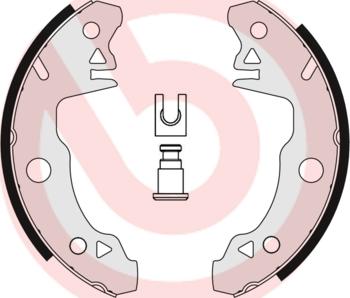 Brembo S 68 527 - Bremsbackensatz alexcarstop-ersatzteile.com