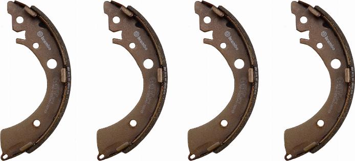 Brembo S28512N - Bremsbackensatz alexcarstop-ersatzteile.com