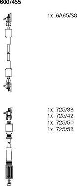 Bremi 600/455 - Zündleitungssatz alexcarstop-ersatzteile.com