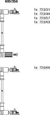 Bremi 600/356 - Zündleitungssatz alexcarstop-ersatzteile.com