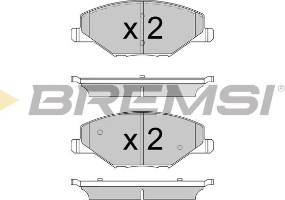 Bremsi BP3591 - Bremsbelagsatz, Scheibenbremse alexcarstop-ersatzteile.com