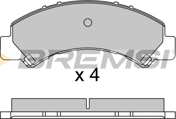 Bremsi BP3650 - Bremsbelagsatz, Scheibenbremse alexcarstop-ersatzteile.com