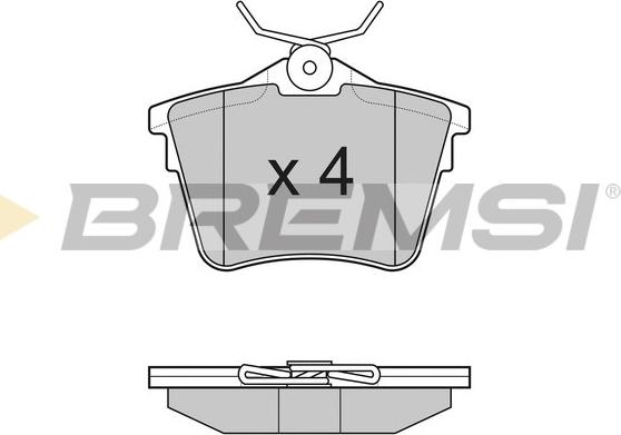 Bremsi BP3183 - Bremsbelagsatz, Scheibenbremse alexcarstop-ersatzteile.com