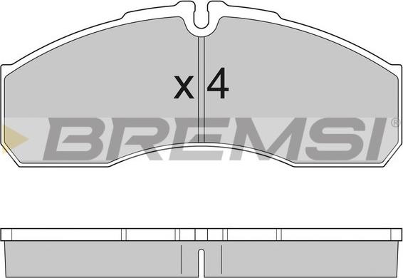 Bremsi BP2952 - Bremsbelagsatz, Scheibenbremse alexcarstop-ersatzteile.com