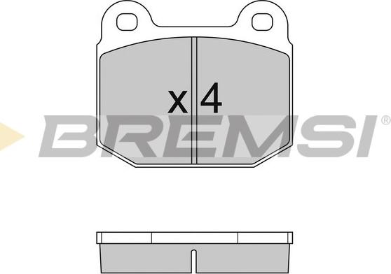 Bremsi BP2085 - Bremsbelagsatz, Scheibenbremse alexcarstop-ersatzteile.com