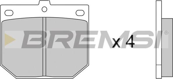 Bremsi BP2078 - Bremsbelagsatz, Scheibenbremse alexcarstop-ersatzteile.com