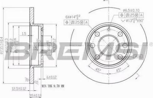 Bremsi DBA116S - Bremsscheibe alexcarstop-ersatzteile.com