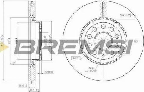 Bremsi DBB305V - Bremsscheibe alexcarstop-ersatzteile.com