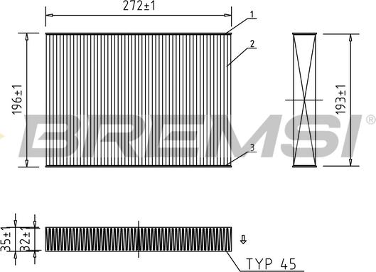 Bremsi FC0470 - Filter, Innenraumluft alexcarstop-ersatzteile.com