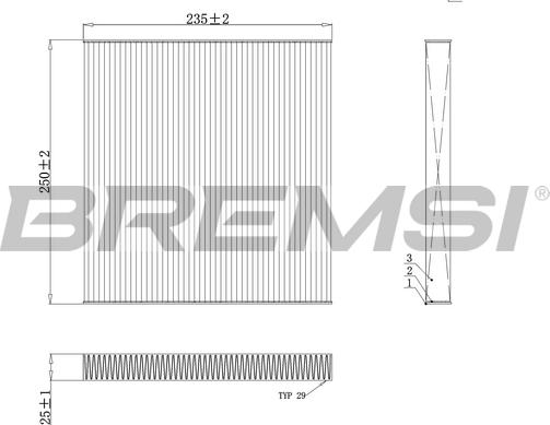 Bremsi FC0082C - Filter, Innenraumluft alexcarstop-ersatzteile.com