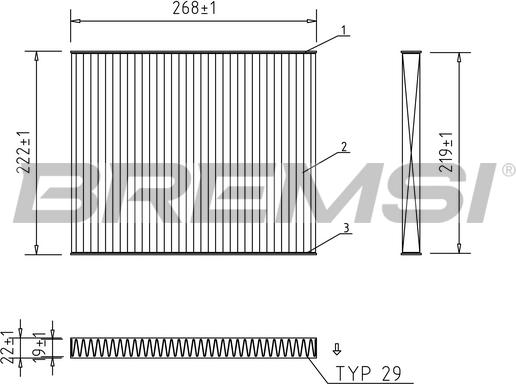 Bremsi FC0174A - Filter, Innenraumluft alexcarstop-ersatzteile.com