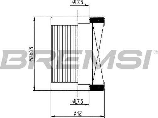 Bremsi FE0147 - Kraftstofffilter alexcarstop-ersatzteile.com