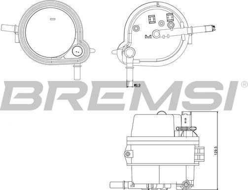 Bremsi FE0160 - Kraftstofffilter alexcarstop-ersatzteile.com