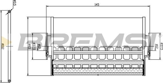 Bremsi FE1841 - Kraftstofffilter alexcarstop-ersatzteile.com