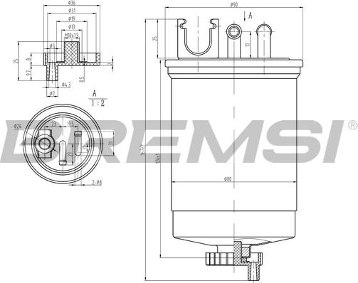 Bremsi FE1310 - Kraftstofffilter alexcarstop-ersatzteile.com