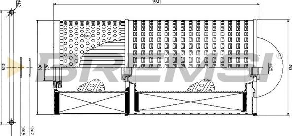 Bremsi FL1729 - Ölfilter alexcarstop-ersatzteile.com