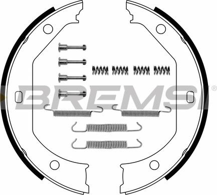 Bremsi GF0080-1 - Bremsbackensatz, Feststellbremse alexcarstop-ersatzteile.com