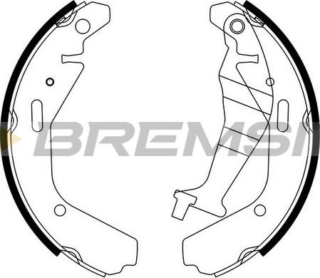 Bremsi GF0359 - Bremsbackensatz alexcarstop-ersatzteile.com