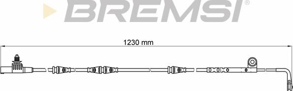 Bremsi WI0643 - Warnkontakt, Bremsbelagverschleiß alexcarstop-ersatzteile.com