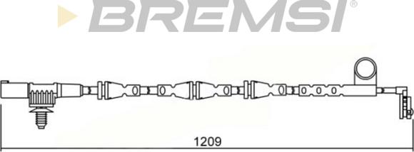 Bremsi WI0642 - Warnkontakt, Bremsbelagverschleiß alexcarstop-ersatzteile.com