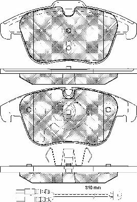 BSF 10983 - Bremsbelagsatz, Scheibenbremse alexcarstop-ersatzteile.com