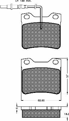 BSF 10495 - Bremsbelagsatz, Scheibenbremse alexcarstop-ersatzteile.com