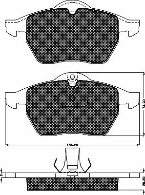 BSF 10339 - Bremsbelagsatz, Scheibenbremse alexcarstop-ersatzteile.com