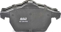 BSG BSG 65-200-002 - Bremsbelagsatz, Scheibenbremse alexcarstop-ersatzteile.com