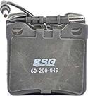 BSG BSG 60-200-049 - Bremsbelagsatz, Scheibenbremse alexcarstop-ersatzteile.com