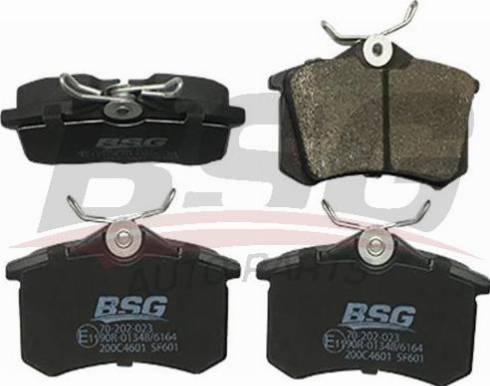 BSG BSG 70-202-023 - Bremsbelagsatz, Scheibenbremse alexcarstop-ersatzteile.com