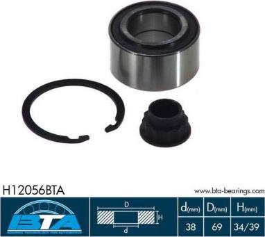 BTA H12056BTA - Radlagersatz alexcarstop-ersatzteile.com