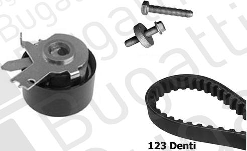 BUGATTI BKCD0578 - Zahnriemensatz alexcarstop-ersatzteile.com