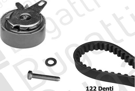 BUGATTI BKCD0054 - Zahnriemensatz alexcarstop-ersatzteile.com