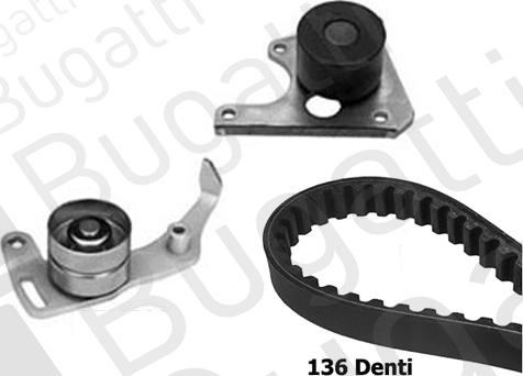 BUGATTI BKCD0123 - Zahnriemensatz alexcarstop-ersatzteile.com