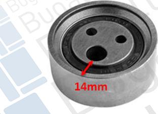 BUGATTI BTDI3964 - Spannrolle, Zahnriemen alexcarstop-ersatzteile.com