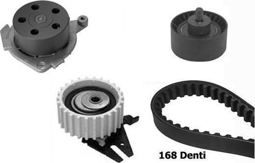 BUGATTI KBU5009D - Wasserpumpe + Zahnriemensatz alexcarstop-ersatzteile.com