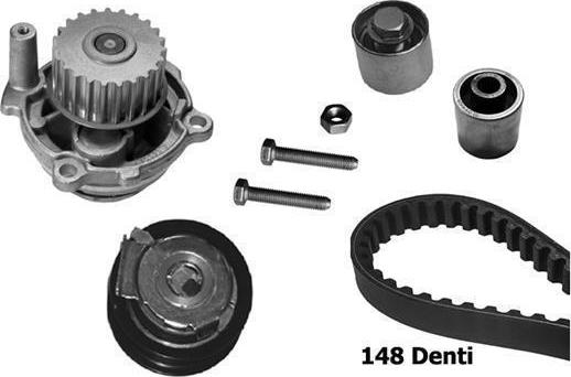 BUGATTI KBU5112A - Wasserpumpe + Zahnriemensatz alexcarstop-ersatzteile.com